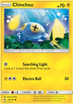 Chinchou - Sun & Moon (Common) [SUM-49] Hauptbild