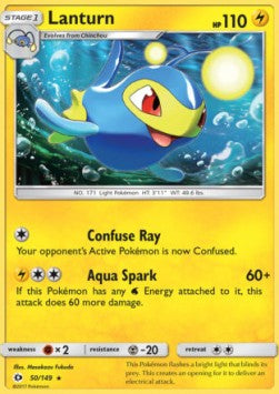 Lanturn - Sun & Moon (Rare) [SUM-50] Main image