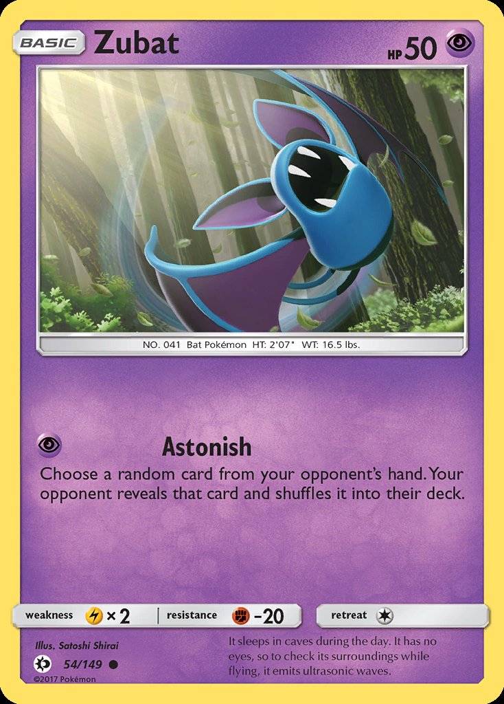 Zubat - Sun & Moon (Common) [SUM-54] Immagine principale del prodotto