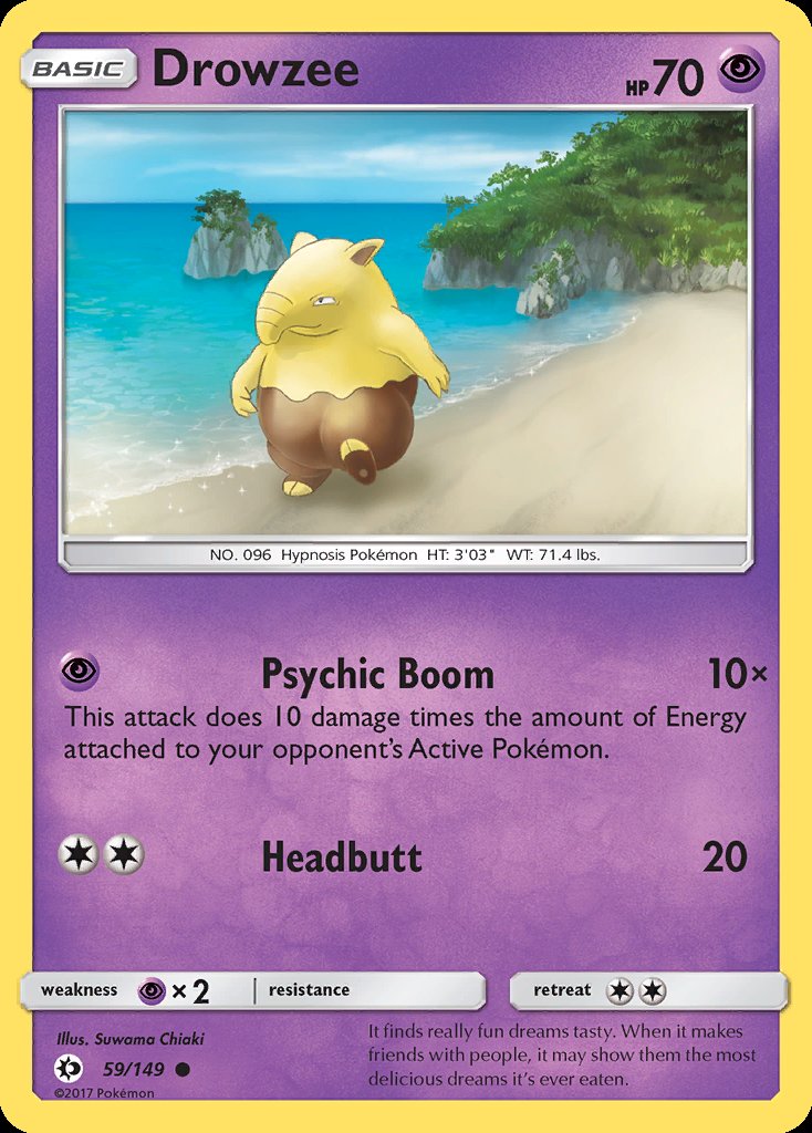 Drowzee - Sun & Moon (Common) [SUM-59] Immagine principale del prodotto