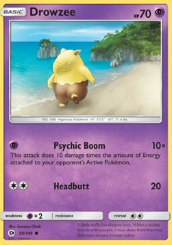 Drowzee - Sun & Moon (Common) [SUM-59] Hover Image