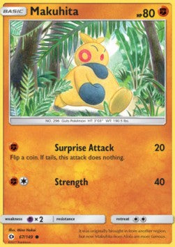 Makuhita - Sun & Moon (Common) [SUM-67] Hover Image