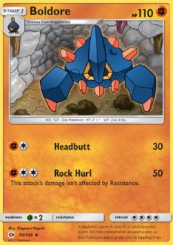 Boldore - Sun & Moon (Uncommon) [SUM-70] Main image