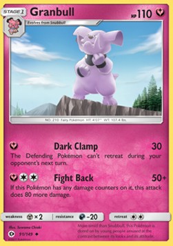 Granbull - Sun & Moon (Uncommon) [SUM-91] Main image