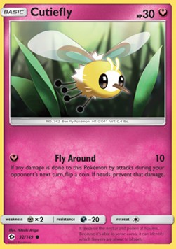 Cutiefly - Sun & Moon (Common) [SUM-92] Hover Image