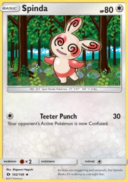 Spinda - Sun & Moon (Uncommon) [SUM-102] Hauptbild