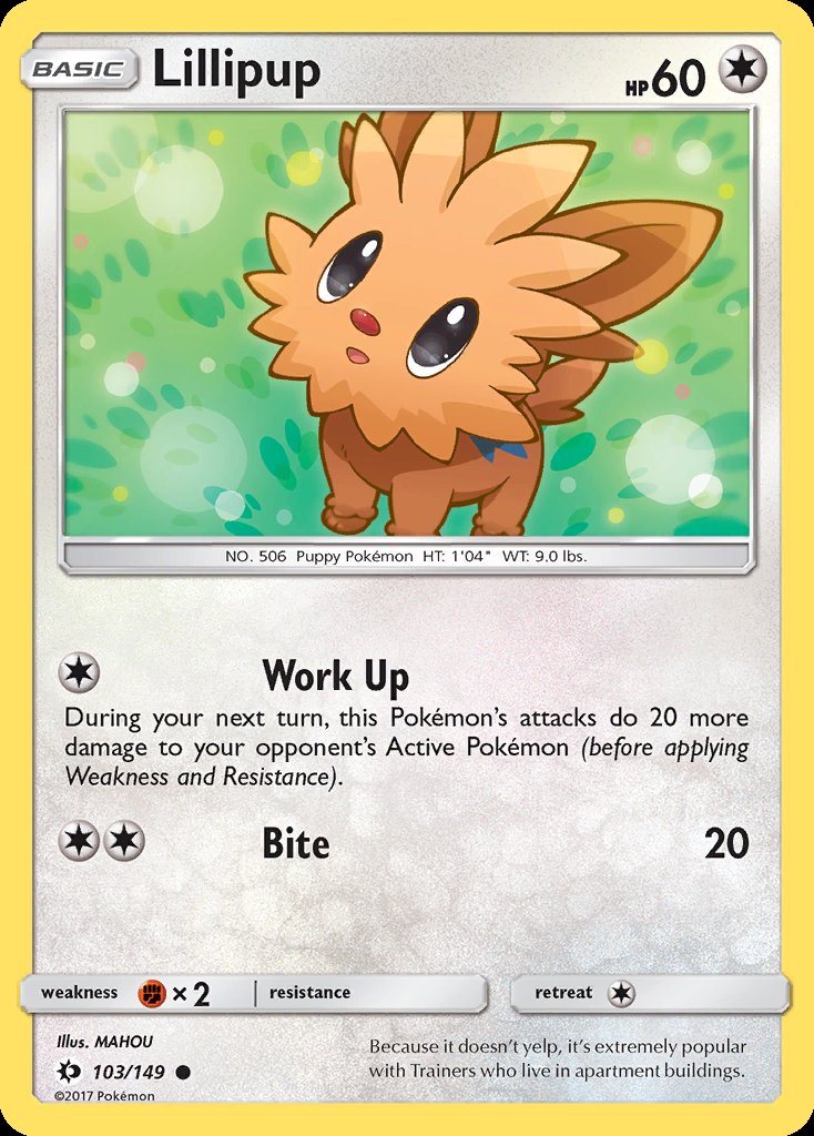 Lillipup - Sun & Moon (Common) [SUM-103] Immagine principale del prodotto