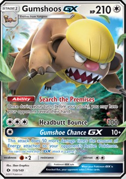 Gumshoos GX - Sun & Moon (Ultra Rare) [SUM-110] Hover Image