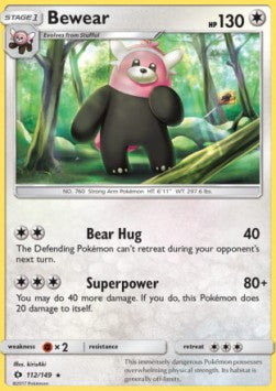 Bewear - Sun & Moon (Rare) [SUM-112] Hover Image