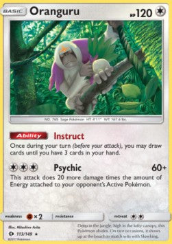 Oranguru - Sun & Moon (Holo Rare) [SUM-113] Main image