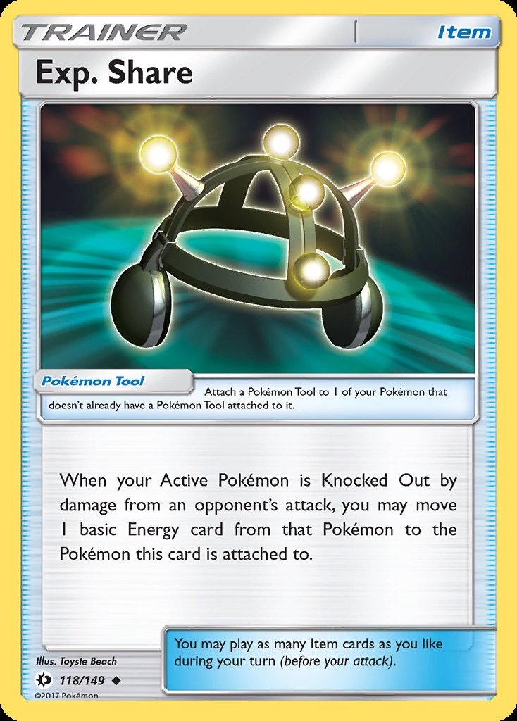 Exp. Share - Sun & Moon (Uncommon) [SUM-118] Immagine principale del prodotto
