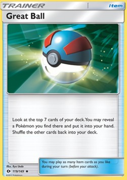Great Ball - Sun & Moon (Uncommon) [SUM-119] Main image