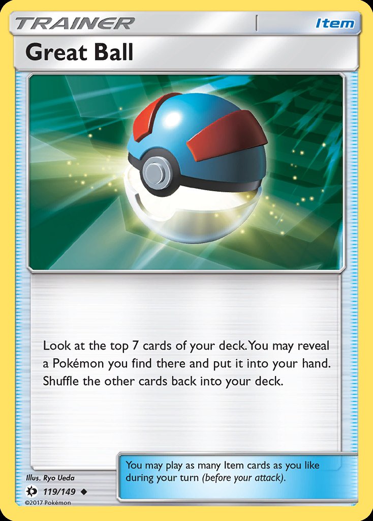 Great Ball - Sun & Moon (Uncommon) [SUM-119] Immagine principale del prodotto