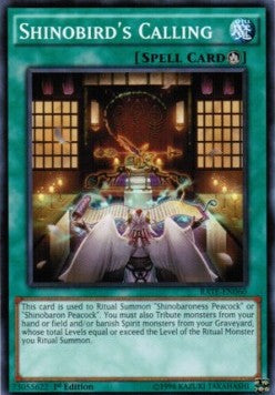 Shinobird's Calling - Raging Tempest (Common) [RATE-060]