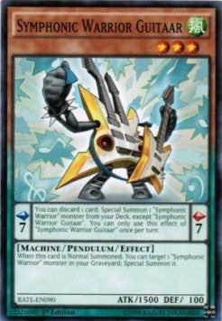 Symphonic Warrior Guitaar - Raging Tempest (Common) [RATE-090]