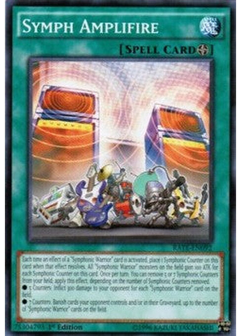 Symph Amplifire — Raging Tempest (RATE-092) Yu-Gi-Oh! card Hauptbild