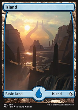 Island (V.1) - Amonkhet (Land) [AKH-251] Main image