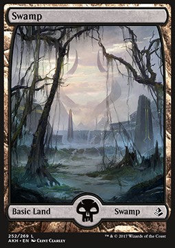 Swamp (V.1) - Amonkhet (Land) [AKH-252] Main image