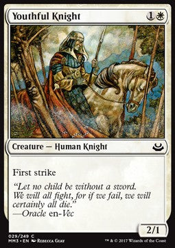 Youthful Knight - Modern Masters 2017 (Common) [MM3-29] Hauptbild