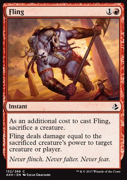Fling - Amonkhet (Common) [AKH-132] Imagen principal del producto