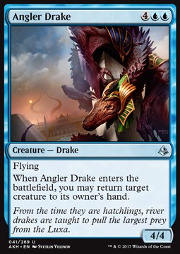 Angler Drake - Amonkhet (Uncommon) [AKH-41] Hover Image
