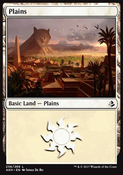 Plains (V.3) - Amonkhet (Land) [AKH-256] Main image