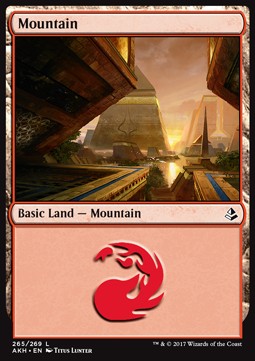 Mountain (V.3) - Amonkhet (Land) [AKH-265] Main image
