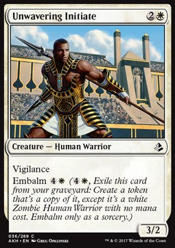 Unwavering Initiate - Amonkhet (Common) [AKH-36] Hover Image