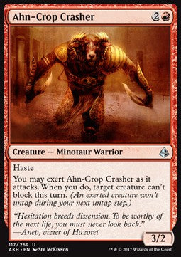 Ahn-Crop Crasher - Amonkhet (Uncommon) [AKH-117] Hover Image