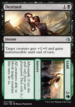 Destined // Lead - Amonkhet (Uncommon) [AKH-217] Immagine principale del prodotto