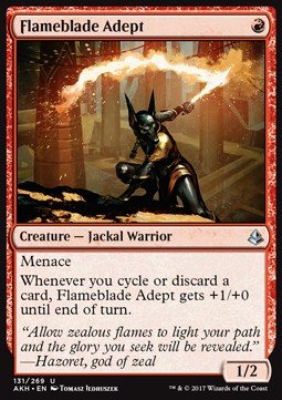 Flameblade Adept - Amonkhet (Uncommon) [AKH-131] Imagen principal del producto