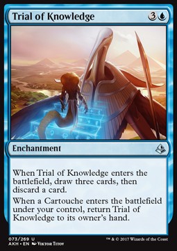 Trial of Knowledge - Amonkhet (Uncommon) [AKH-73] Main image