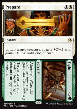 Prepare // Fight - Amonkhet (Rare) [AKH-220] Main image