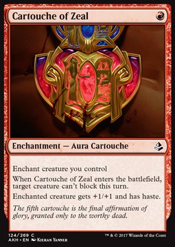 Cartouche of Zeal - Amonkhet (Common) [AKH-124] Main image