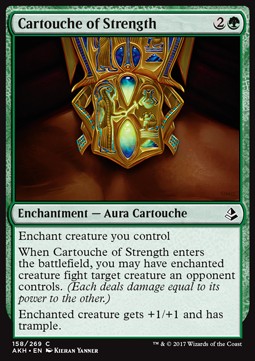 Cartouche of Strength - Amonkhet (Common) [AKH-158] Hauptbild