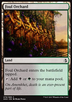 Foul Orchard - Amonkhet (Common) [AKH-279] Hauptbild