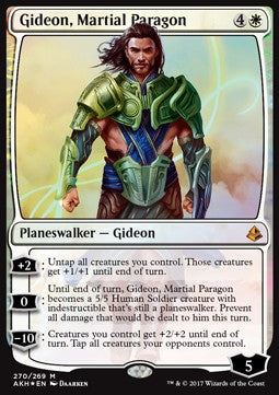 Gideon, Martial Paragon - Amonkhet (Mythic) [AKH-270] Main image