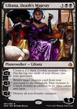 Liliana, Death's Majesty - Amonkhet (Mythic) [AKH-97]