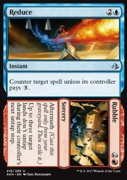Reduce // Rubble - Amonkhet (Uncommon) [AKH-216] Immagine principale del prodotto