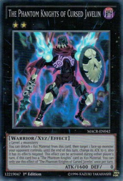 The Phantom Knights of Cursed Javelin - Maximum Crisis (Super Rare) [MACR-042] Immagine principale del prodotto