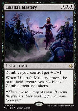 Liliana's Mastery - Amonkhet (Rare) [AKH-98] Hover Image