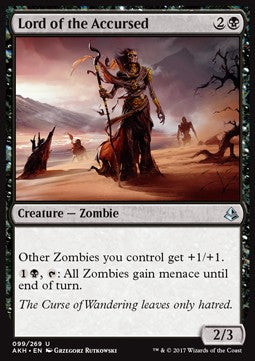 Lord of the Accursed - Amonkhet (Uncommon) [AKH-99] Hover Image