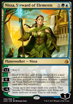 Nissa, Steward of Elements - Amonkhet (Mythic) [AKH-204] Hauptbild