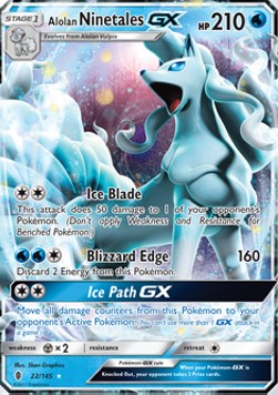 Alolan Ninetales GX - Guardians Rising (Ultra Rare) [GRI-22] Imagen principal del producto