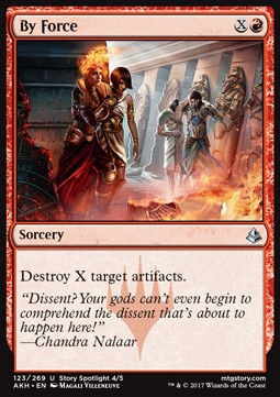By Force - Amonkhet (Uncommon) [AKH-123] Main image