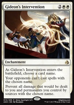 Gideon's Intervention - Amonkhet (Rare) [AKH-15] Main image