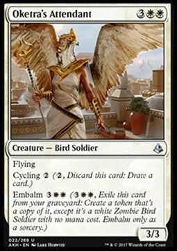 Oketra's Attendant - Amonkhet (Uncommon) [AKH-22]