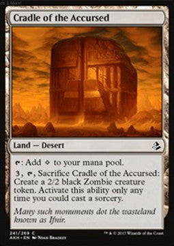 Cradle of the Accursed - Amonkhet (Common) [AKH-241] Hover Image