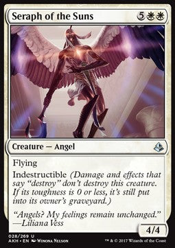 Seraph of the Suns - Amonkhet (Uncommon) [AKH-28] Main image