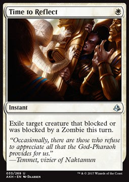 Time to Reflect - Amonkhet (Uncommon) [AKH-33]